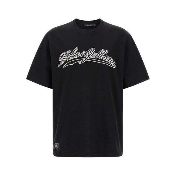 Dolce & Gabbana Men's Logo Embroidery T-Shirt
